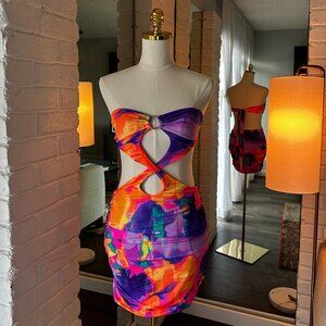 White Fox Mini Dress